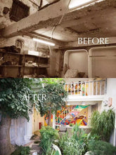 before & after renovation of GOELIA 225